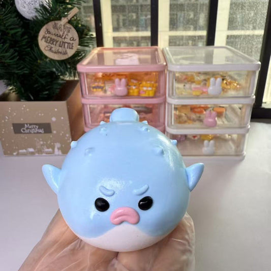 Puffer Fish Taba Squishy - Soft Silicone Fidget Toy