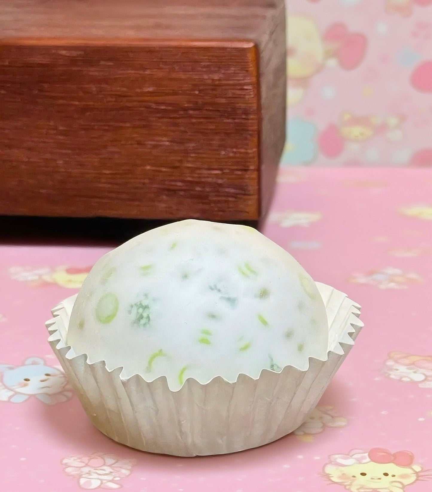 Matcha Cupcake Squishy - Crunchy Sensory Fidget Toy