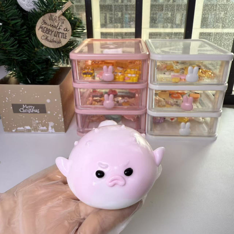 Puffer Fish Taba Squishy - Soft Silicone Fidget Toy