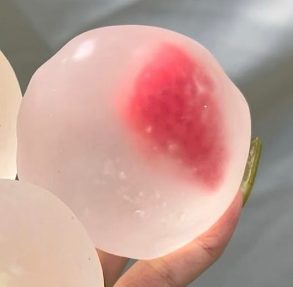 Mochi Fruit Ball Squishy - Zero Bounce-Back Stress Toy