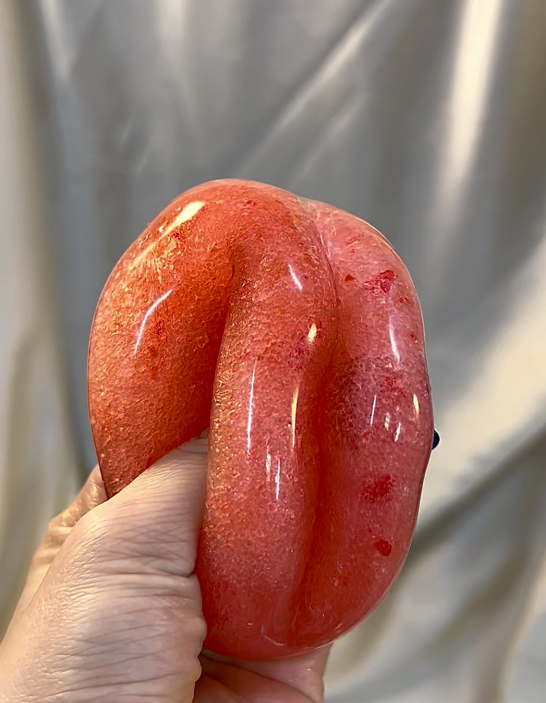 Strawberry Slushy Ball Squishy - Soft Stress Toy