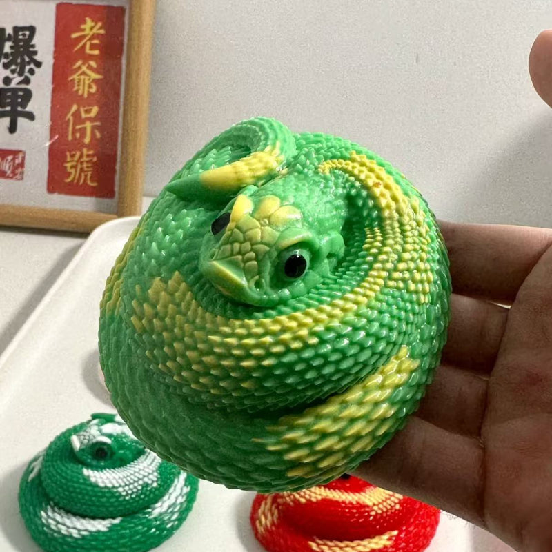 Snake Taba Squishy - Soft Silicone Fidget Toy