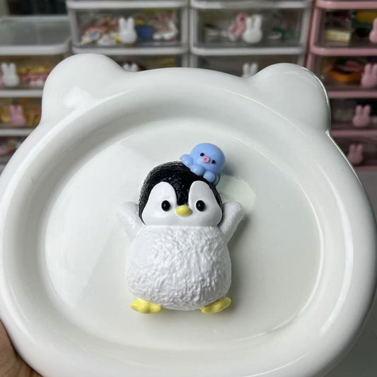 Penguin Taba Squishy - Soft Silicone Fidget Toy