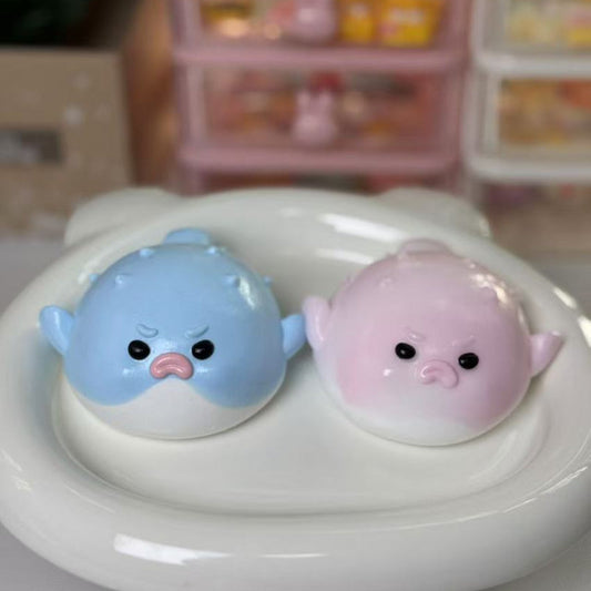 Puffer Fish Taba Squishy - Soft Silicone Fidget Toy
