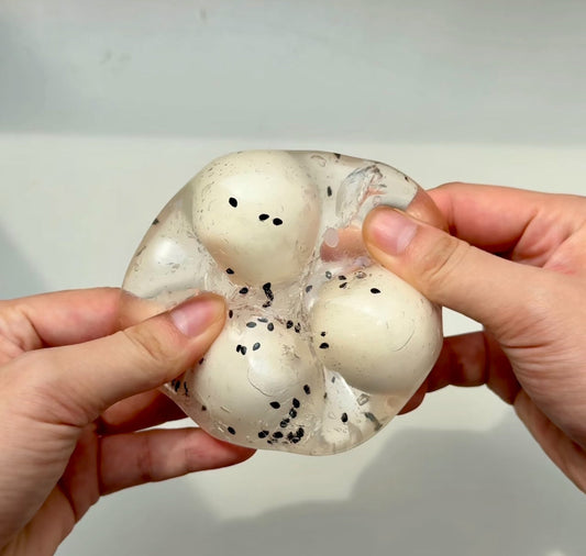 Cracking Sesame Wax Ball Squishy Fidget Toy(Can’t Guarantee Perfect Uncracked Delivery)